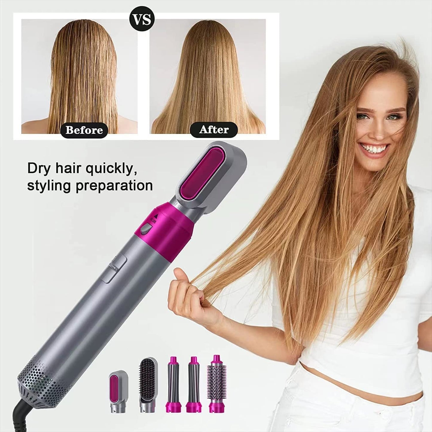 ELVIANOR™ - 5 in 1 MULTI FUNCTIONAL HAIRSTYLER PRO️